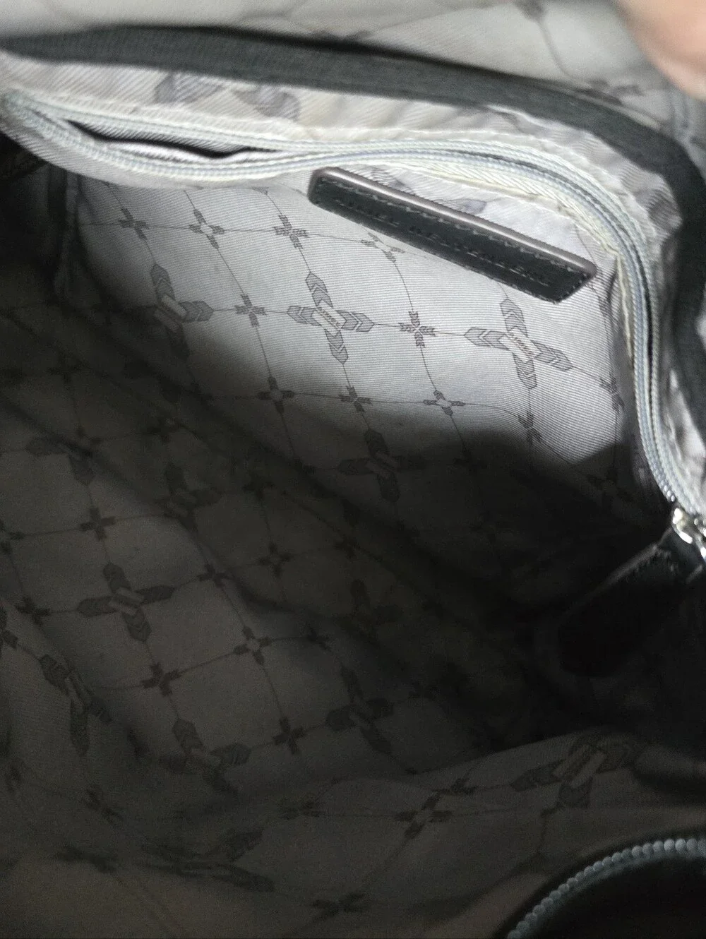 Aimee Kestenberg Convertible Leather Backpack Black Belt Buckle Silver Hardware